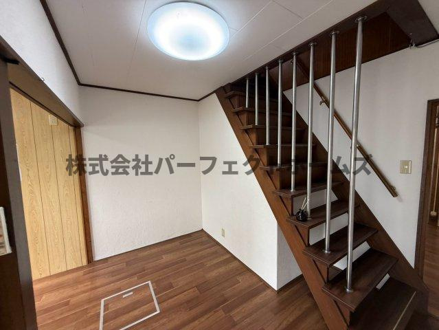 点野4丁目テラスハウス　賃貸のキッチン|ダイニングキッチンです