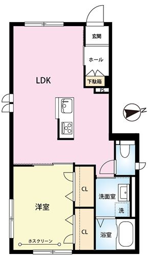 やよいハイムの間取り