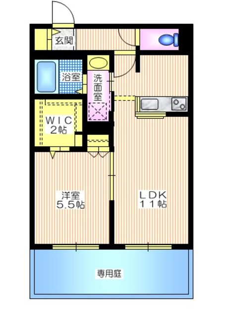 ヒルズ横浜の間取り