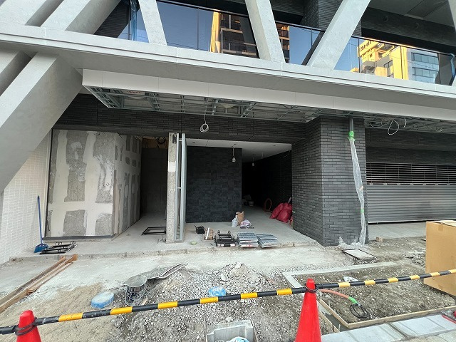 (仮称)西中島4丁目新築マンションの駐車場