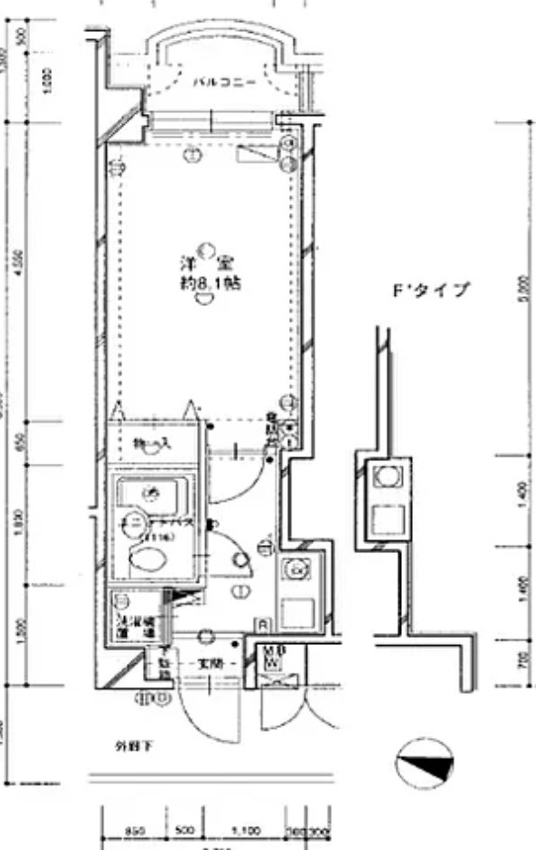ヒルズ音羽の間取り