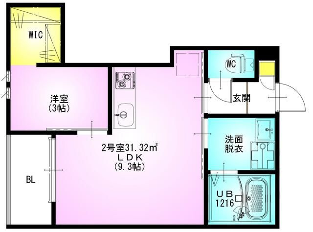 ＲＥＧＡＬＥＳＴ　橘の間取り