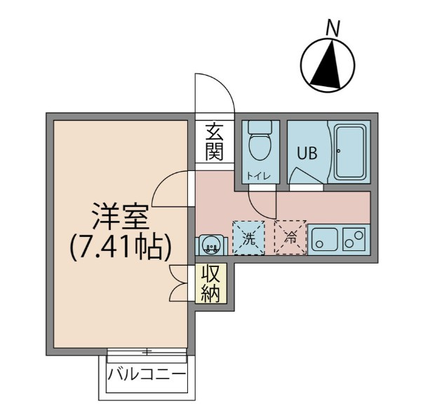 ステーションライツ志津の間取り