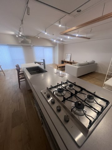 南区元宇品町ベイサイドパレス宇品512号室のキッチン