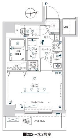 イアース西川口の間取り