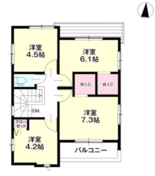 福岡市早良区田隈2期の間取り