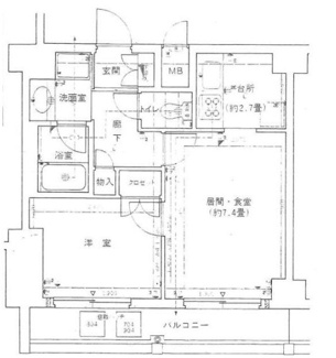 【間取り】 | 藤和シティコープ練馬 | 間取りです。