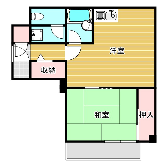 朝日プラザ新大阪の間取り