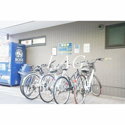 【その他共用部分】 | ボヌール南麻布 | 駐輪場です。
