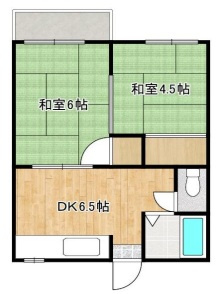 ハイツ麗番館の間取り