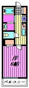 Mark Duo豊春Ⅰの間取り