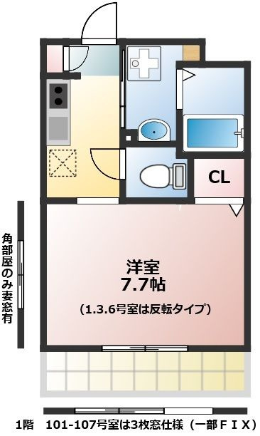 ガーディアンの間取り