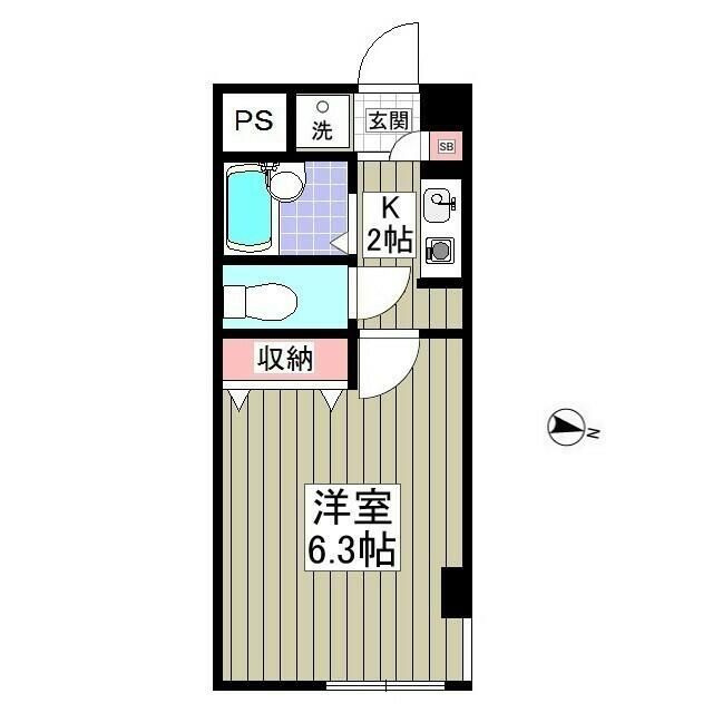 ＳＫ　ＣＯＵＲＴの間取り