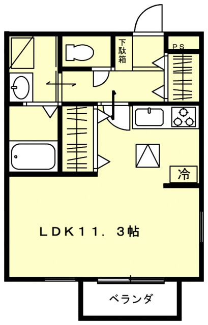 リヨミテージの間取り