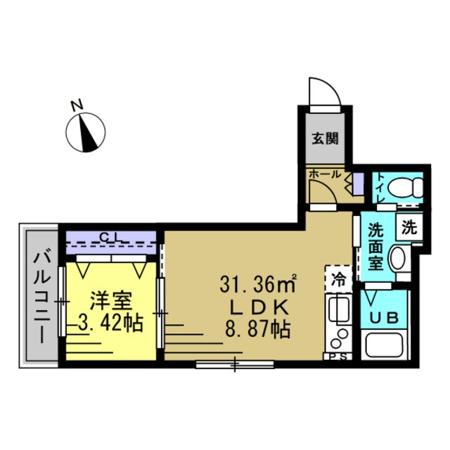 AJ春日部の間取り