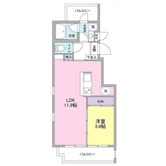 【間取り】 | ＭＡＲＩ’Ｓ　Ａｐａｒｔｍｅｎｔ | 間取りです。