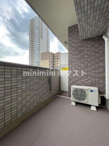 大阪市西区南堀江４丁目の賃貸マンションのバルコニー