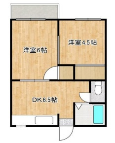 ハイツ麗番館の間取り