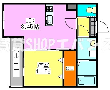 【間取り】 | AJ津田沼Ⅴ