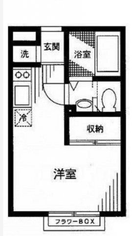 シーノイエの間取り|東向きの洋室　バストイレ別独立洗面台