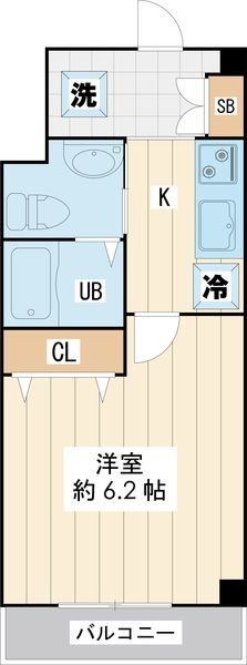 ジェラトーニ浦安の間取り|間取りです。
