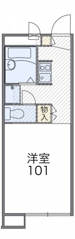レオパレストレジャーズの間取り|画像2
