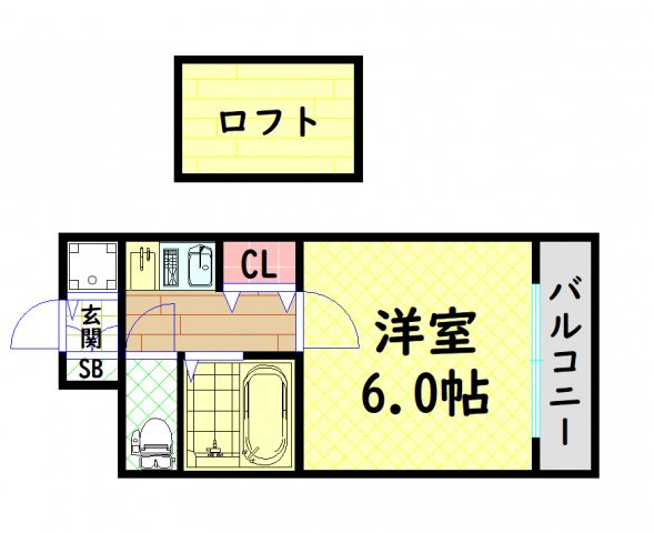 【間取り】 | エステムコート難波WEST-SIDE大阪ドーム前