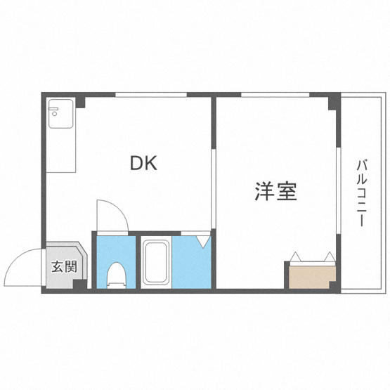 【間取り】 | ポートパレス磯路