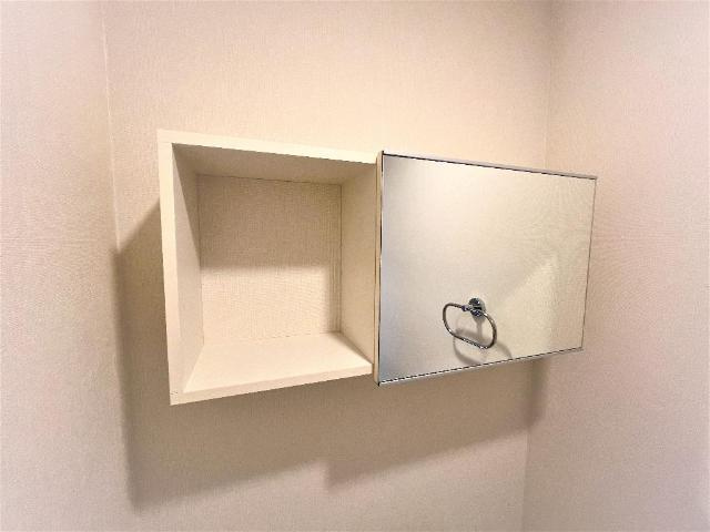 ビレッジヒルズ京山の収納|トイレ収納（イメージ）