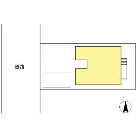 出石町　堀邸　の区画図