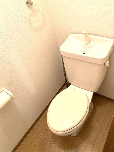 ソレイユエフＡ棟のトイレ