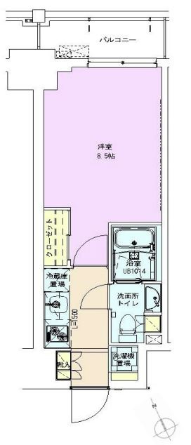 門前仲町レジデンス七番館の間取り
