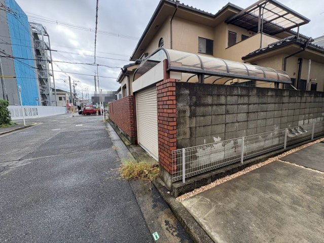 永代町２丁　売土地　全２区画の前面道路含む現地写真|解体更地渡し！解体費用がかからないのが嬉しいですね♪