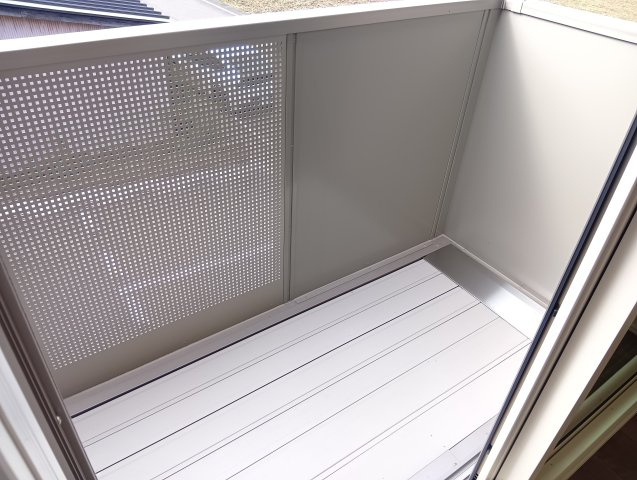 スクワールおおいⅡのバルコニー