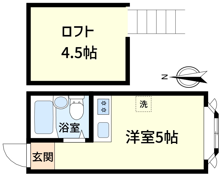リブレ西新小岩の間取り