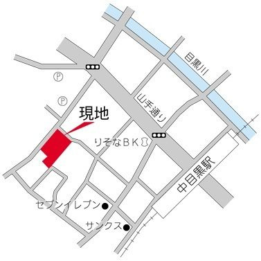 ローレルフラットの地図