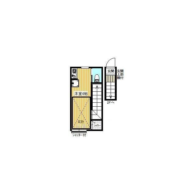 サークルハウス四つ木弐番館の間取り|間取りです。