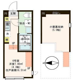 【間取り】 | ハーモニーテラス中川Ⅳ
