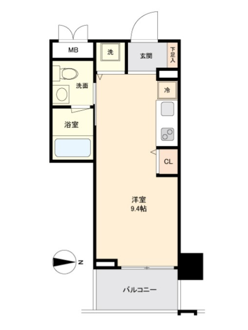 プライマル板橋本町の間取り