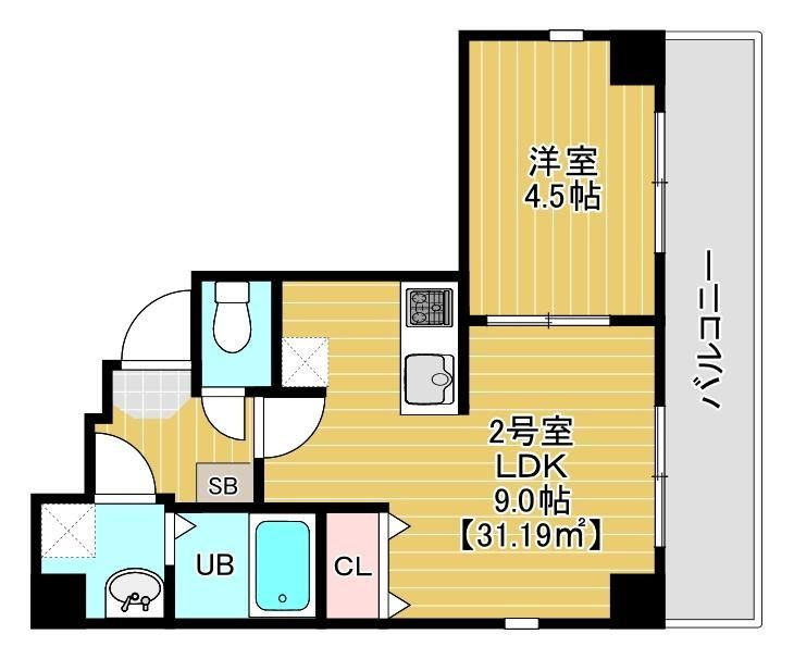 ソリニア日暮里の間取り