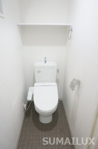 熊本市東区下南部２丁目の賃貸マンションのトイレ