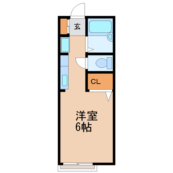 【間取り】 | 洋風ハイツ