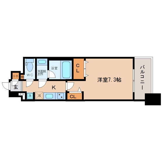 【間取り】 | セレッソコートリバーサイドOSAKA