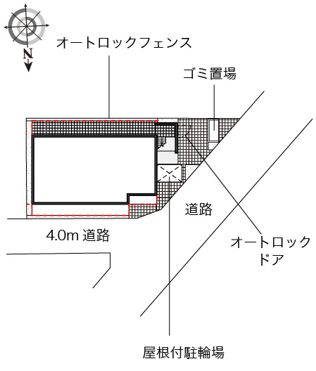 レオネクストアブリール天満の間取り
