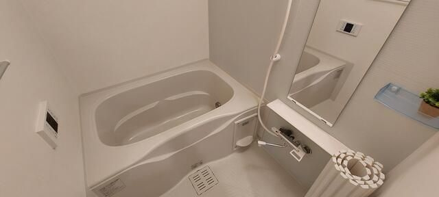 シャレー自由が丘カワベ第１６の浴室|落ち着いた空間のお風呂です