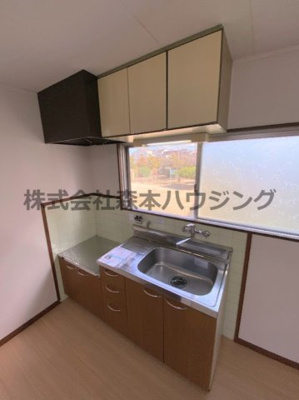 【キッチン】 | 　寝屋川コーポラスⅡ | キッチンでお料理をお楽しみください