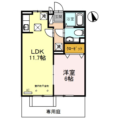パルティーダ・イーストの間取り