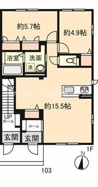 スクワールおおいⅠの間取り