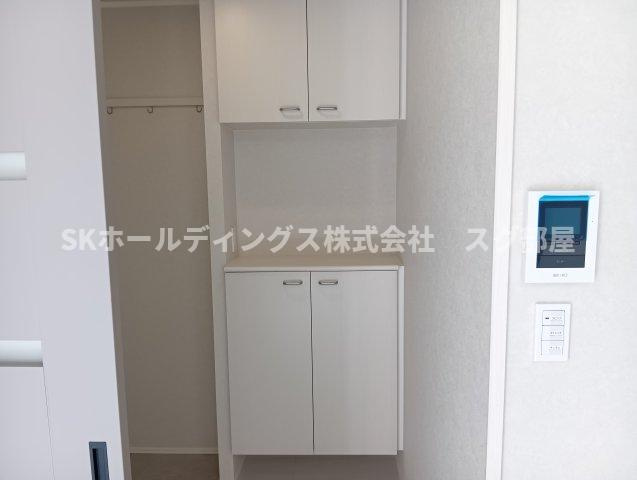 スクワールおおいⅠの玄関
