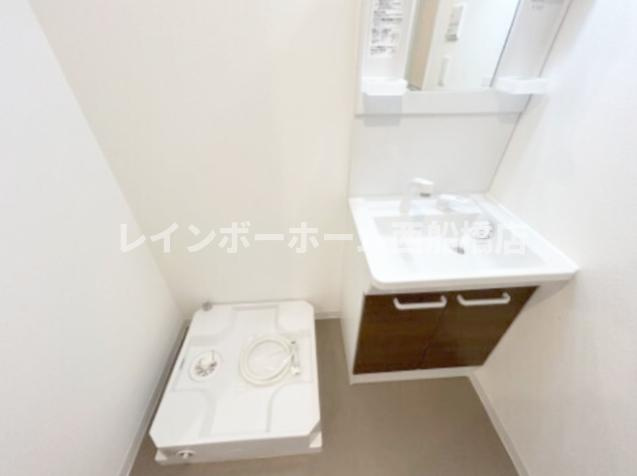 ジーメゾン八千代ミレニアの洗面所